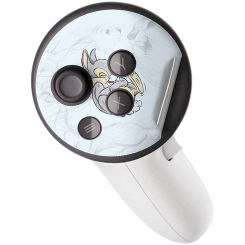 Disney Bambi Thumper Sketched portrait Meta Quest 3S Skin