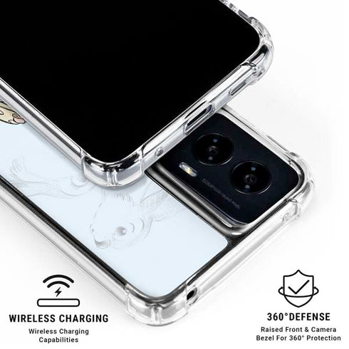 Disney Bambi Thumper Sketched portrait Moto G Power 5G (2024) Clear Case