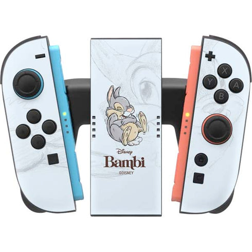 Disney Bambi Thumper Sketched portrait Nintendo Switch 2 (2025) Joy-Con Controller Skin