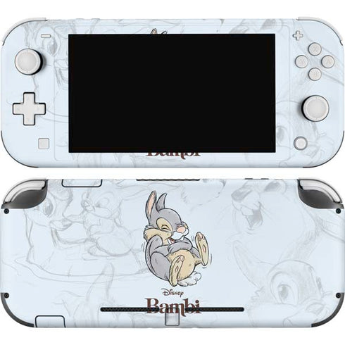 Disney Bambi Thumper Sketched portrait Nintendo Skins