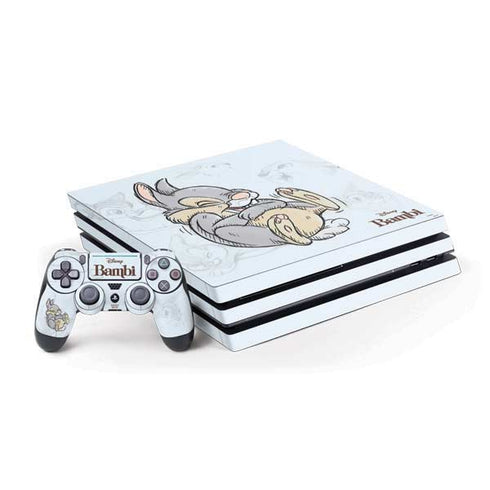 Disney Bambi Thumper Sketched portrait PlayStation PS4 Skins
