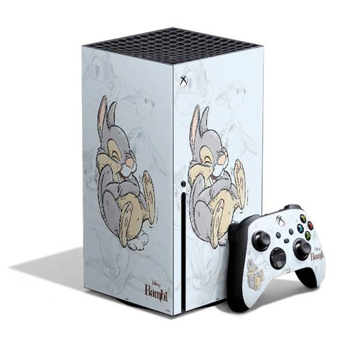 Disney Bambi Thumper Sketched portrait Xbox Series X Bundle Skin
