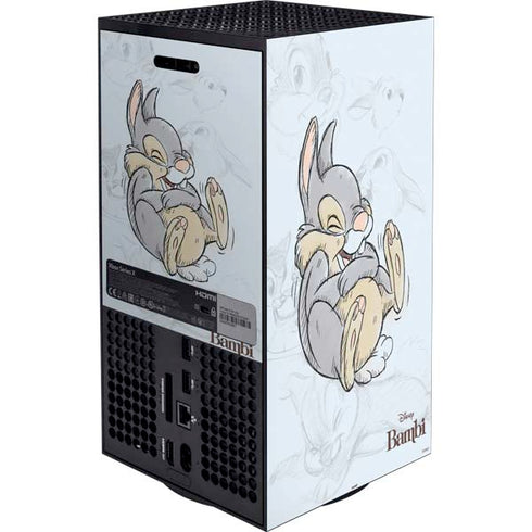 Disney Bambi Thumper Sketched portrait XBox Series X Digital Edition Bundle Skin