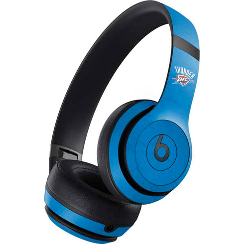 NBA OKC Thunder Distressed Beats Studio Pro Wireless Headphones Skin