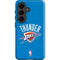 NBA OKC Thunder Distressed Galaxy S26 Impact Case