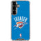NBA OKC Thunder Distressed Galaxy S26 Plus Clear Case