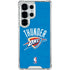 NBA OKC Thunder Distressed Galaxy S26 Ultra Clear Case