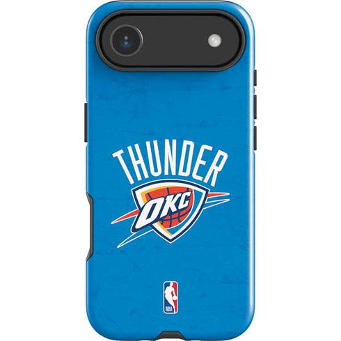 NBA OKC Thunder Distressed iPhone 17 Air Impact Case