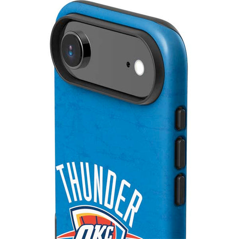NBA OKC Thunder Distressed iPhone 17 Air Impact Case