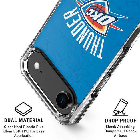 NBA OKC Thunder Distressed iPhone 17 Air MagSafe Case