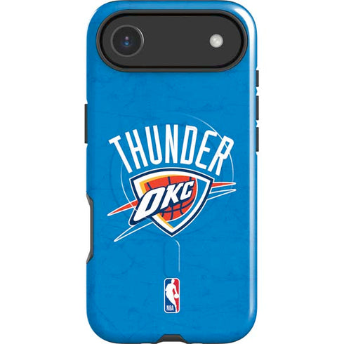 NBA OKC Thunder Distressed iPhone 17 Air Magsafe Impact Case
