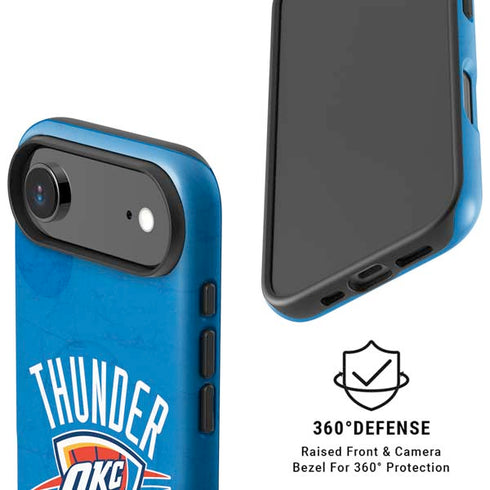 NBA OKC Thunder Distressed iPhone 17 Air Magsafe Impact Case