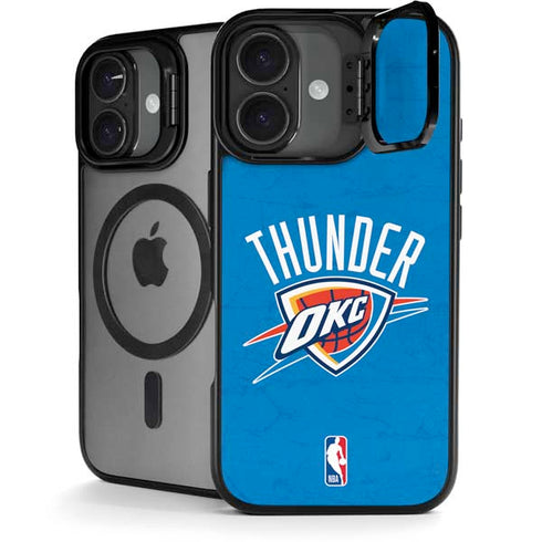 NBA OKC Thunder Distressed iPhone 17 Kickstand Case