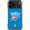 NBA OKC Thunder Distressed iPhone 17 Pro Max Clear Case
