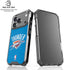 NBA OKC Thunder Distressed iPhone 18 Pro Clear Case