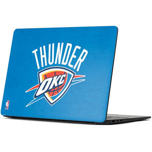 NBA OKC Thunder Distressed Surface Laptop 7 13.8in Skin
