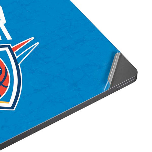 NBA OKC Thunder Distressed Surface Laptop 7 13.8in Skin