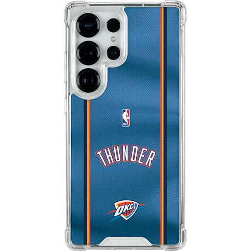 NBA Oklahoma City Thunder Jersey Galaxy S26 Ultra Clear Case