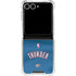 NBA Oklahoma City Thunder Jersey Galaxy Z Flip7 Clear Case