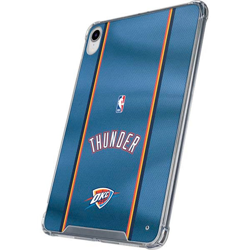 NBA Oklahoma City Thunder Jersey iPad 11th Gen (2025) Clear Case