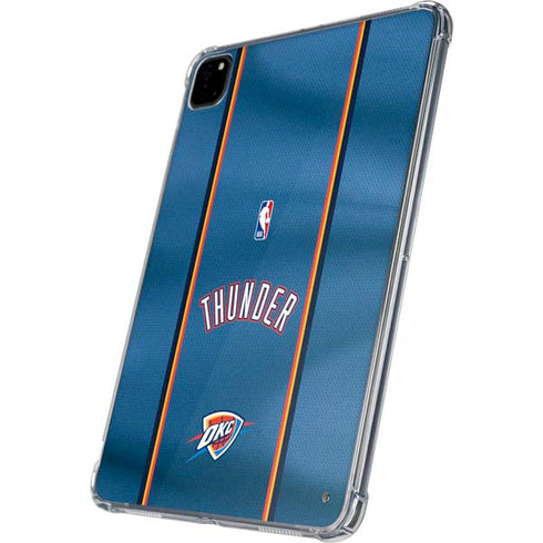NBA Oklahoma City Thunder Jersey iPad Pro 11in (2024) Clear Case
