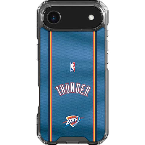 NBA Oklahoma City Thunder Jersey iPhone 17 Air Clear Case