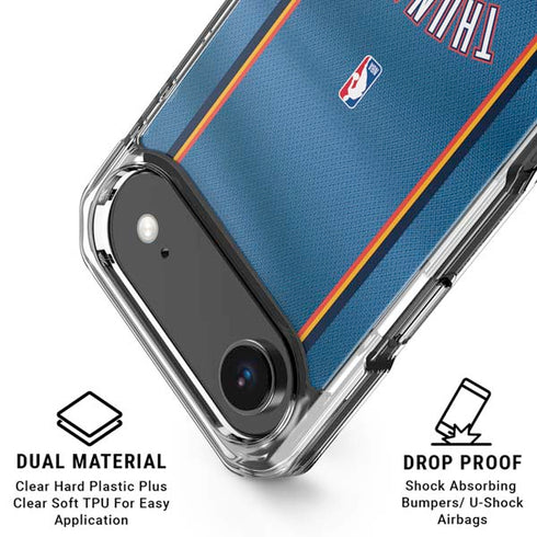 NBA Oklahoma City Thunder Jersey iPhone 17 Air Clear Case