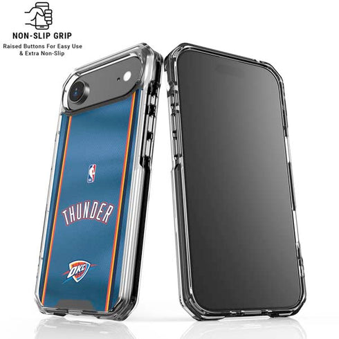NBA Oklahoma City Thunder Jersey iPhone 17 Air Clear Case