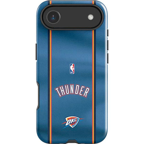 NBA Oklahoma City Thunder Jersey iPhone 17 Air Impact Case