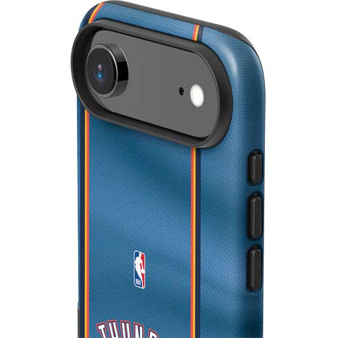 NBA Oklahoma City Thunder Jersey iPhone 17 Air Impact Case