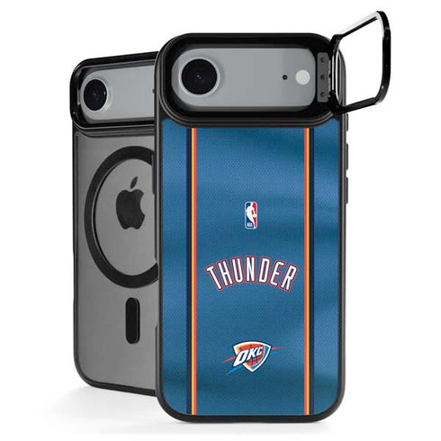 NBA Oklahoma City Thunder Jersey iPhone 17 Air Kickstand Case