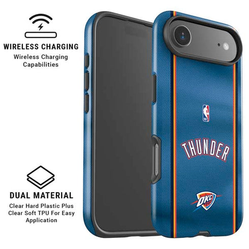 NBA Oklahoma City Thunder Jersey iPhone 17 Air Magsafe Impact Case