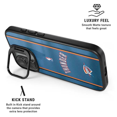 NBA Oklahoma City Thunder Jersey iPhone 17 Kickstand Case