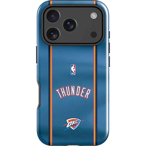 NBA Oklahoma City Thunder Jersey iPhone 17 Pro Impact Case
