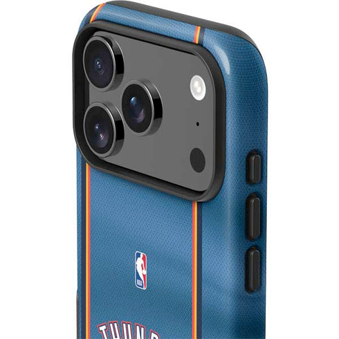 NBA Oklahoma City Thunder Jersey iPhone 17 Pro Impact Case