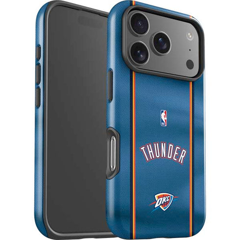 NBA Oklahoma City Thunder Jersey iPhone 17 Pro Max Impact Case