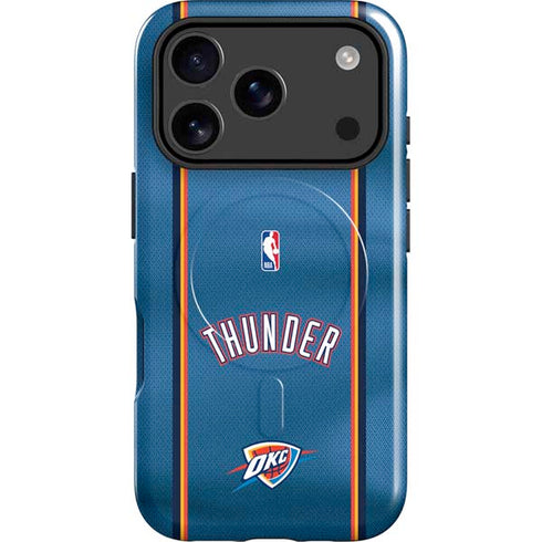NBA Oklahoma City Thunder Jersey iPhone 17 Pro Max Magsafe Impact Case