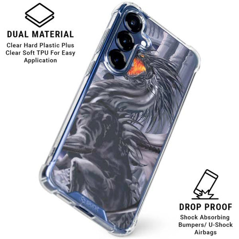 Thunderstrike by Ruth Thompson Galaxy S25 Clear Case