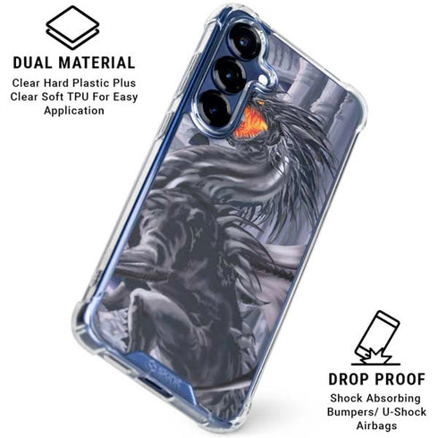 Thunderstrike by Ruth Thompson Galaxy S25 Plus Clear Case