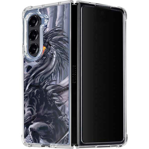 Thunderstrike by Ruth Thompson Galaxy Z Fold5 5G Clear Case