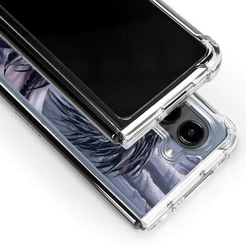 Thunderstrike by Ruth Thompson Galaxy Z Fold5 5G Clear Case