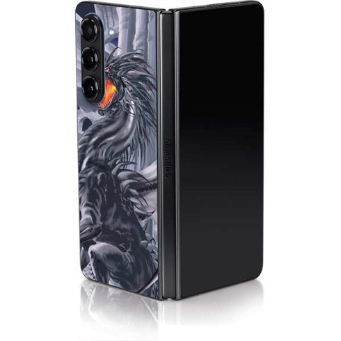 Thunderstrike by Ruth Thompson Galaxy Z Fold5 5G Skin
