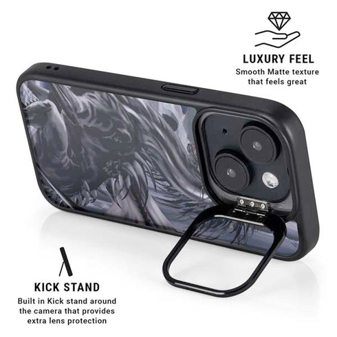 Thunderstrike by Ruth Thompson iPhone 14 Plus Kickstand Case