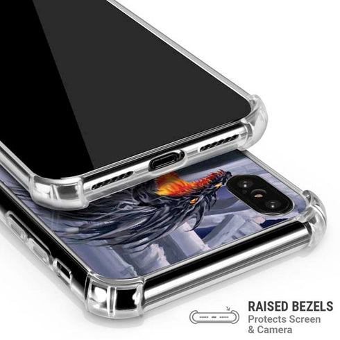 Thunderstrike by Ruth Thompson iPhone X/XS Clear Case