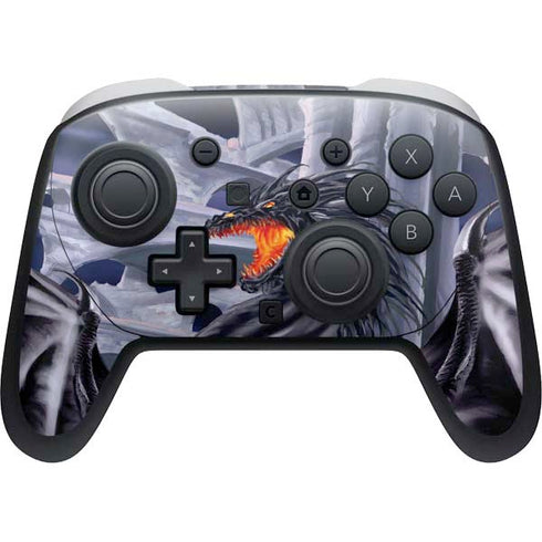 Thunderstrike by Ruth Thompson Nintendo Switch 2 (2025) Pro Controller Skin