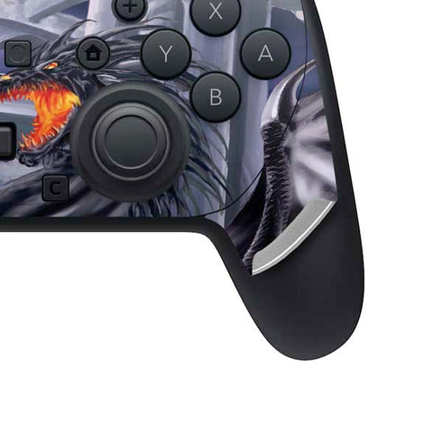 Thunderstrike by Ruth Thompson Nintendo Switch 2 (2025) Pro Controller Skin