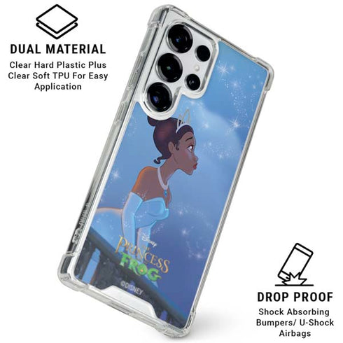 Disney Princess and The Frog Tiana’s Wish Galaxy S25 Ultra Clear Case