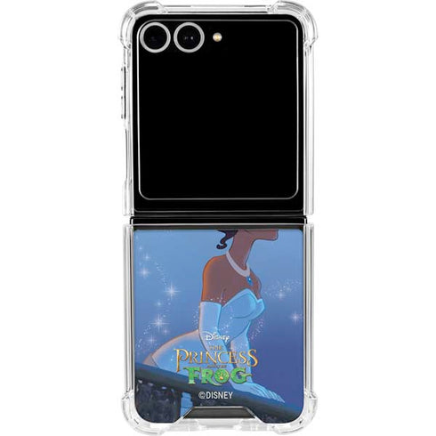 Disney Princess and The Frog Tiana’s Wish Galaxy Z Flip7 Clear Case