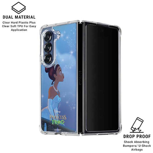 Disney Princess and The Frog Tiana’s Wish Galaxy Z Fold6 Clear Case