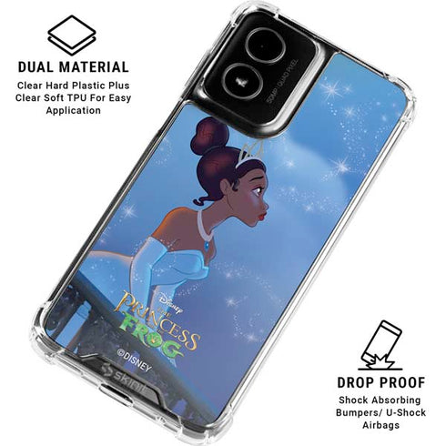 Disney Princess and The Frog Tiana’s Wish Moto G Power 5G (2024) Clear Case